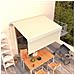 Tenda da Sole Retrattile Automatica con Parasole 3x2,5m Crema - Foto miniatura 7