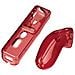Hardcase Kit for Nintendo Wii Remote Control, transparent-red - Foto miniatura 1