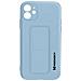 Cover Per Iphone 12 Mini Cavalletto Pieghevole Magnetico Wozinsky Azzurra - Foto miniatura 1