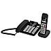 Dl780 Plus Telefono Analogico / dect Identificatore Di Chiamata Nero - Foto miniatura 3