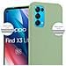 Custodia Compatibile Con Oppo Find X3 Lite In Candy Pastello Verde - Coperchio Protettivo In Silicone Tpu Flessibile - Foto miniatura 5