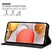 Custodia Compatibile Con Samsung Galaxy A42 In Bruno Caffè - Coperchio Protettiva Con Chiusura Magnetica, Funzione Stand E Tasca Per Le Carte - Foto miniatura 3