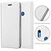 Custodia Compatibile Con Huawei Y6s In Classy Argento - Coperchio Protettiva Con Chiusura Magnetica, Funzione Stand E Tasca Per Le Carte - Foto miniatura 6