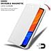 Custodia Compatibile Con Huawei Y6s In Classy Argento - Coperchio Protettiva Con Chiusura Magnetica, Funzione Stand E Tasca Per Le Carte - Foto miniatura 7