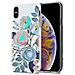 Cadorabo Custodia Compatibile Con Apple Iphone Xs Max Con Peonie Fiori - Coperchio Protettivo In Silicone Tpu Con Motivo Floreale - Foto miniatura 1