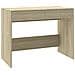 Scrivania Rovere Sonoma 101x50x76,5 cm in Truciolato - Foto miniatura 2