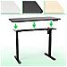 Tm12bk Telaio Per Scrivania Elettrico - Altezza Regolabile 71 - 116 Cm - Postazione Di Lavoro Ergonomica - Funzione Memoria - 2 Livelli - Meccanismo Singolo Di Sollevamento - Nero - Foto miniatura 4