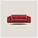 Plano Divano Lineare In Microfibra Tecnica T11 Rosso - Foto miniatura 1