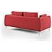Plano Divano Lineare In Microfibra Tecnica T11 Rosso - Foto miniatura 8