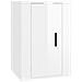 Mobili Porta Tv A Parete 2 Pz Bianco Lucido 40x34,5x60 Cm - Foto miniatura 5