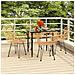 Set Da Pranzo Da Giardino 5 Pz In Polyrattan - Foto miniatura 1