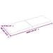 Piano Tavolo Marrone Chiaro 160x60x (2-4) cm Rovere Non Trattato - Foto miniatura 4