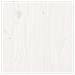 Contenitore Giardino Bianco 76x42,5x54cm Legno Massello di Pino - Foto miniatura 2