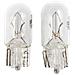 W5w Coppia Di Lampadine In Vetro Per Luci Auto 12v 5ww W2, 1x9, 5d - Foto miniatura 2