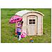 Casetta Legno Per Bambini - Casetta Giocattolo Per Bambini - L112xl146xa145cm / 1,1m2 - Casetta Da Gioco Da Esterno - Casetta Da Giardino Timbela M505-1 - Foto miniatura 3