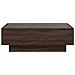 Tavolino Salotto Con Led Rovere Marrone 90x50x30 Cm Multistrato - Foto miniatura 9