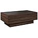 Tavolino Salotto Con Led Rovere Marrone 90x50x30 Cm Multistrato - Foto miniatura 10