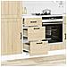 Base Da Cucina Lucca Rovere Sonoma In Legno Multistrato - Foto miniatura 3