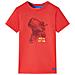 Maglietta per Bambini Rossa 116 - Foto miniatura 1