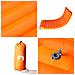 Materasso Campeggio Autogonfiabile Cuscini 1 Persona Arancio - Foto miniatura 5