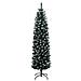 Albero di Natale Artificiale Sottile con 300 LED 180 cm - Foto miniatura 2