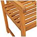 Panchina da Giardino 150x56x90 cm Legno Massello di Acacia - Foto miniatura 8