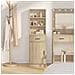 Armadio alto Rovere Sonoma 40x41x135 cm Legno ingegnerizzato - Foto miniatura 4