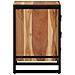 Comodino  40x40x59 cm in legno massello di acacia - Foto miniatura 7