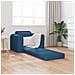 Divano Letto 2-in-1 Blu 98x71x83 cm Tessuto - Foto miniatura 3