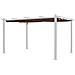 Tessuto Per Pergola Autoportante 3 × 4 M Cassis Taupe - Foto miniatura 2