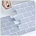 Adesivi Murali Piastrelle Autoadesive 3d Pvc 30,5x30,5 Cm 10 Pz Grigio - Foto miniatura 4