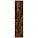Scarpiera Rovere Fumo 80x39x178 cm in Legno Multistrato - Foto miniatura 4