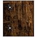 Scarpiera Rovere Fumo 80x39x178 cm in Legno Multistrato - Foto miniatura 8