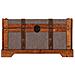 Baule In Legno Marrone 43x23x22 - Foto miniatura 2