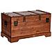 Baule In Legno Marrone 43x23x22 - Foto miniatura 4