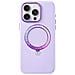Cover per iPhone 16 Pro Max - PC+Pelle /PU, Viola, MagSafe - Foto miniatura 4