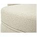 Poltrona Girevole Torino In Tessuto Bouclé Crema 70x72x75 Cm - Foto miniatura 7