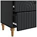 Armadio da Notte Nero 62 x 34,5 x 48 cm Legno ingegnerizzato - Foto miniatura 8