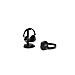 M-288 CTV cuffia e auricolare Con cavo e senza cavo A Padiglione TV Bluetooth Nero - Foto miniatura 1