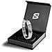 Bracciale Da Uomo Premium ""impact"" In Acciaio Chirurgico 316l, Argento, 23 Cm - Foto miniatura 3