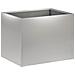 Vaso da giardino 2 pz Argento 40 x 30 x 30 cm Acciaio zincato - Foto miniatura 3