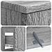 Armadio per Lavabo da Bagno DELFT Sonoma grigio 82 x 41 x 59 cm - Foto miniatura 8