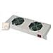 Sistema Di Ventilazione Con Termostato Montaggio Frontale In Armadi 19" Con 2 Ventole - Foto miniatura 1