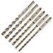 Set 6 Punte Sds Plus Per Foratura Muro Dt60302 - Foto miniatura 1