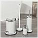 Cestino Con Pedale Acero Bianco 3 L 361732410 - Foto miniatura 4