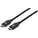 ICOC MUSB20-CMCM20 - Cavo HiSpeed USB-C Maschio / USB-C Maschio 2m Nero - Foto miniatura 1