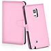 Custodia Compatibile Con Samsung Galaxy Note Edge In Rosa Di Loto - Coperchio Protettiva Con Chiusura Magnetica, Funzione Stand E Tasca Per Le Carte - Foto miniatura 10