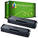 TONER COMPATIBILE - 2 Compatibili Per Samsung Xpress M2020 W, M2021 W, M2022 W, M2026 W, M2071 W Fh Hw, M2078 W Serie Mlt-d111s / els, Colore: Nero - Foto miniatura 1