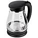 Bollitore Ad 1274 Standard, Plastica, Vetro, Nero / trasparente, 2200 W, Base Girevole A 360°, 1,7 L - Foto miniatura 6