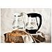 Bollitore Ad 1274 Standard, Plastica, Vetro, Nero / trasparente, 2200 W, Base Girevole A 360°, 1,7 L - Foto miniatura 8